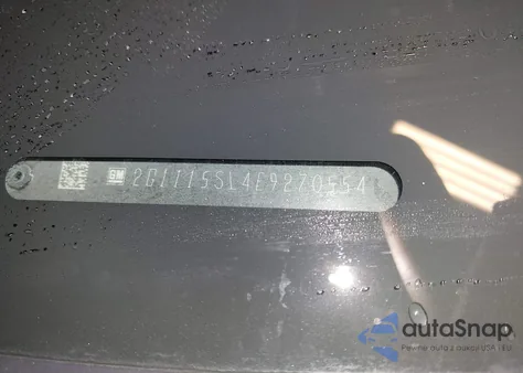 2014 Chevrolet Impala 1Lt from USA, damaged, VIN 2G1115SL4E9270554